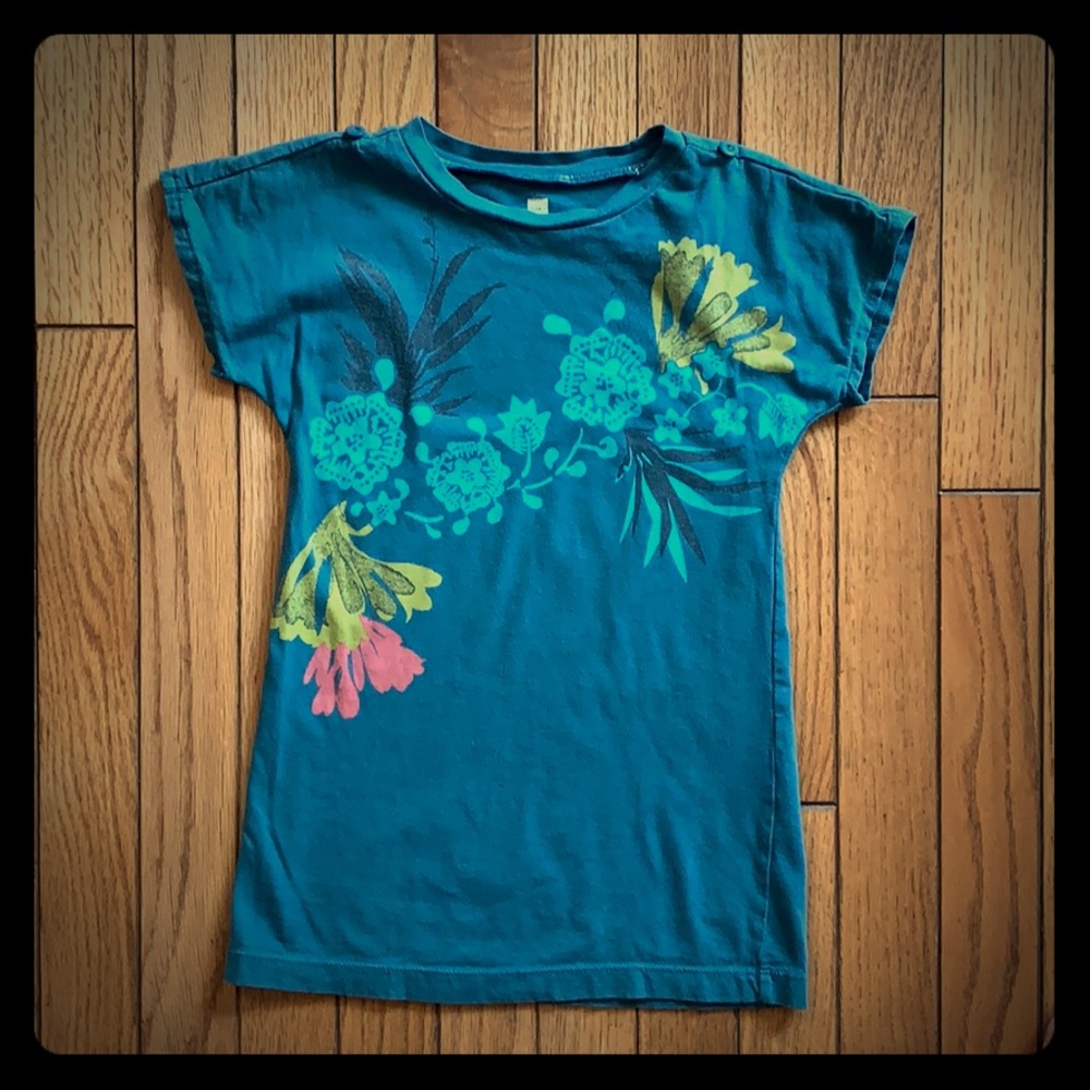 Tea Collection Size 2 Teal Dress - LAST CALL!